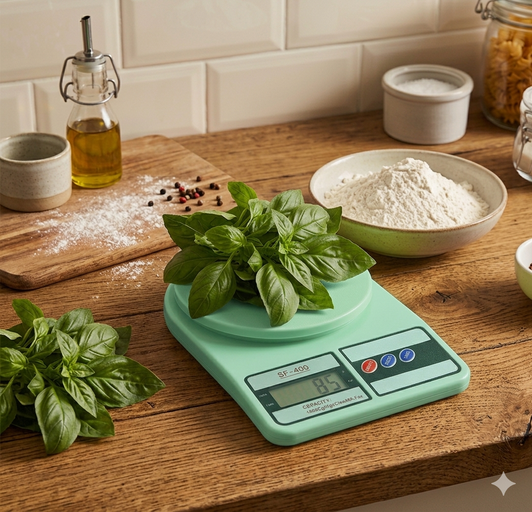 Balanza digital para cocina