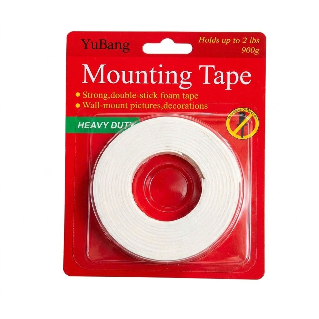 Mounting tape blanco