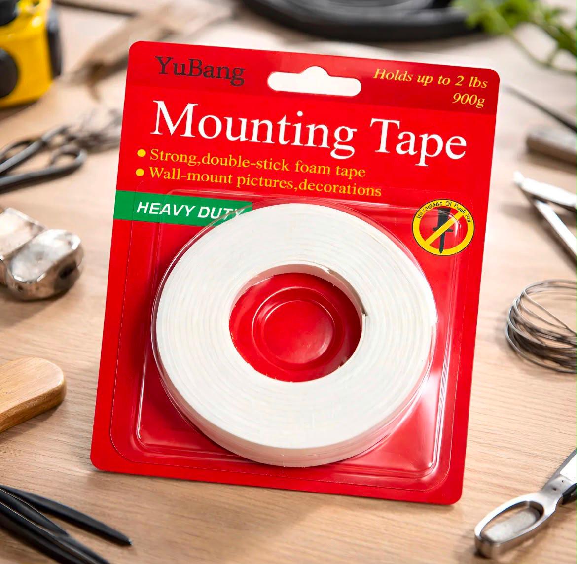 Mounting tape blanco
