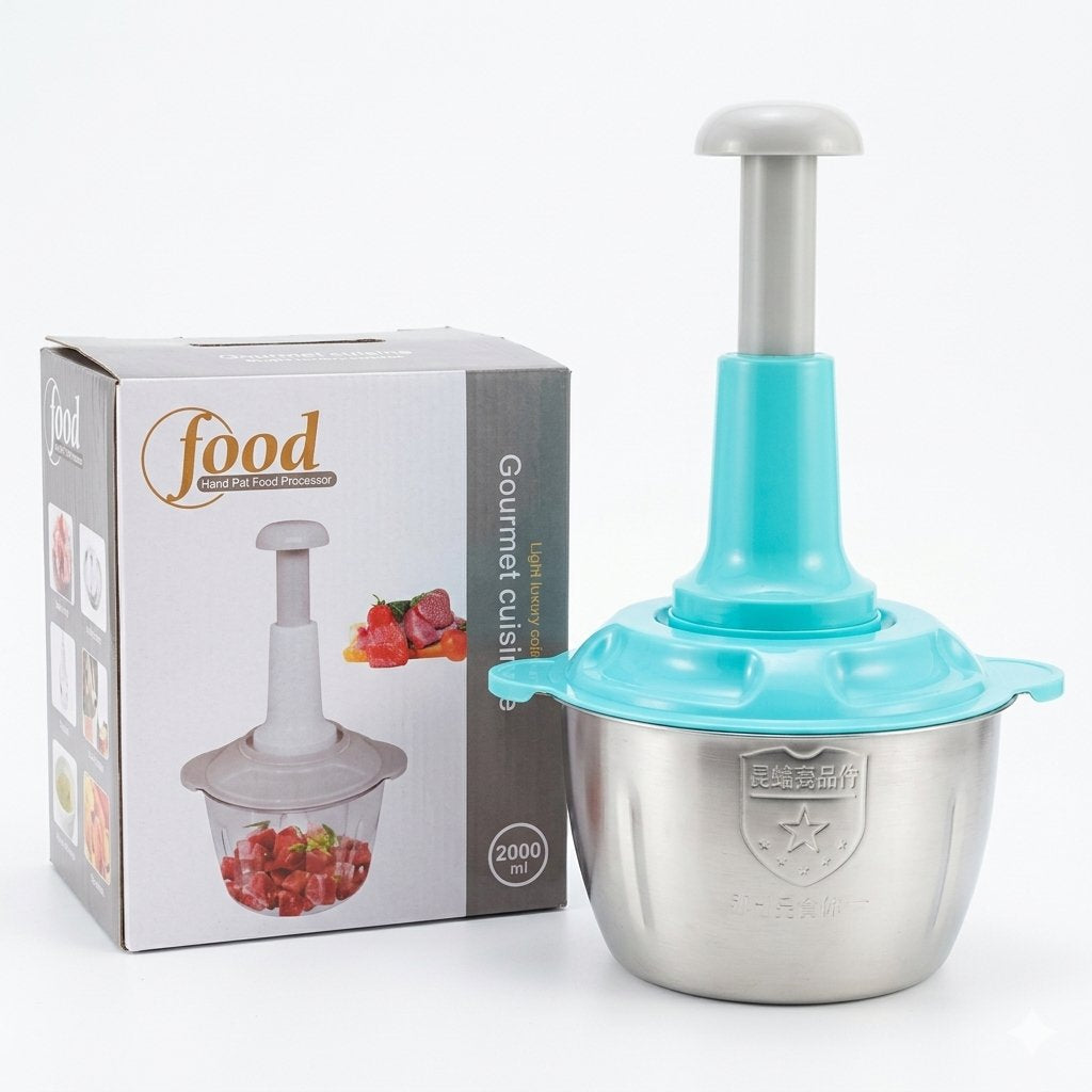 Trituradora de alimentos manual